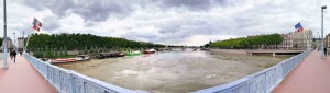 Panorama Rhone pont lafayette lyon