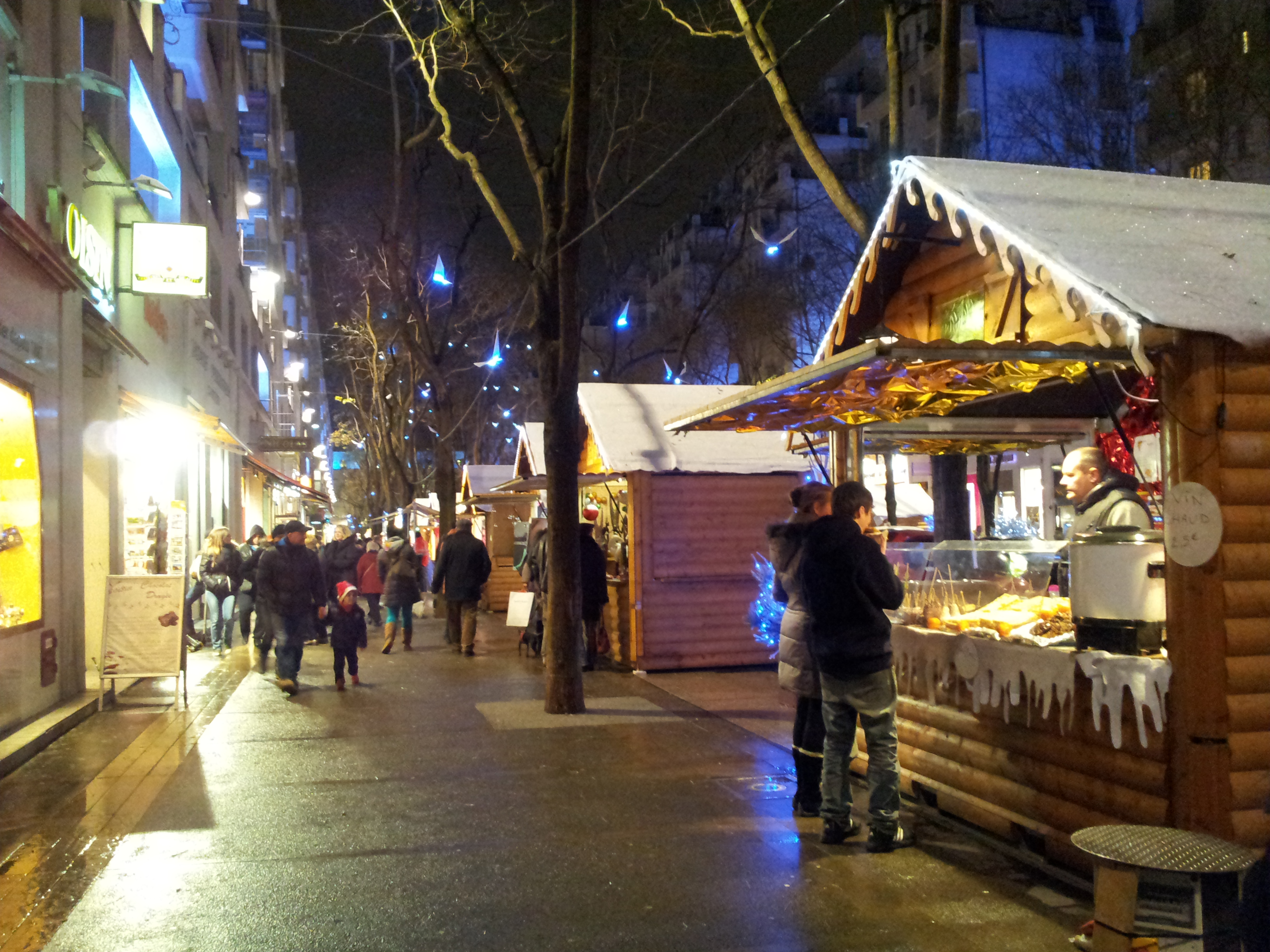 Photo du marché de Noël de Villeurbanne 2012  Redécouvrir Lyon en photo