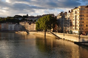 Photo du quai St Vincent à Lyon